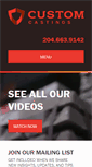 Mobile Screenshot of customcastings.com